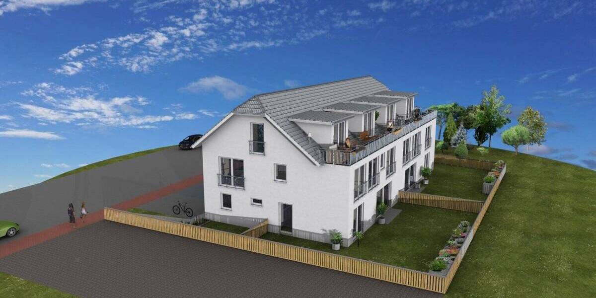 Neubau 8 - Eigentumswohnungen zentral gelegen WHG 5 - 1 OG 2 zimmer