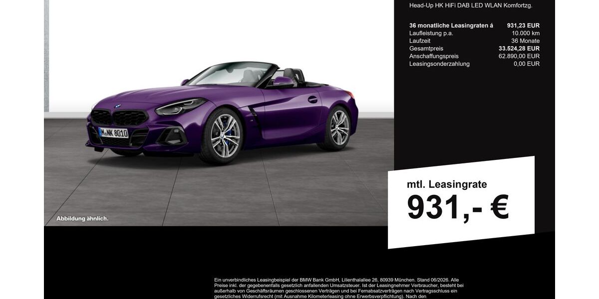 BMW Z4 M40 8.820 km 62.490 &euro; Siegen 57076