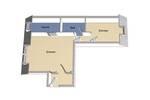 Etagenwohnung Potsdam Berliner Vorstadt - 2 Zimmer, 50 m&sup2;, 269.000&euro; | Angebot:26730469