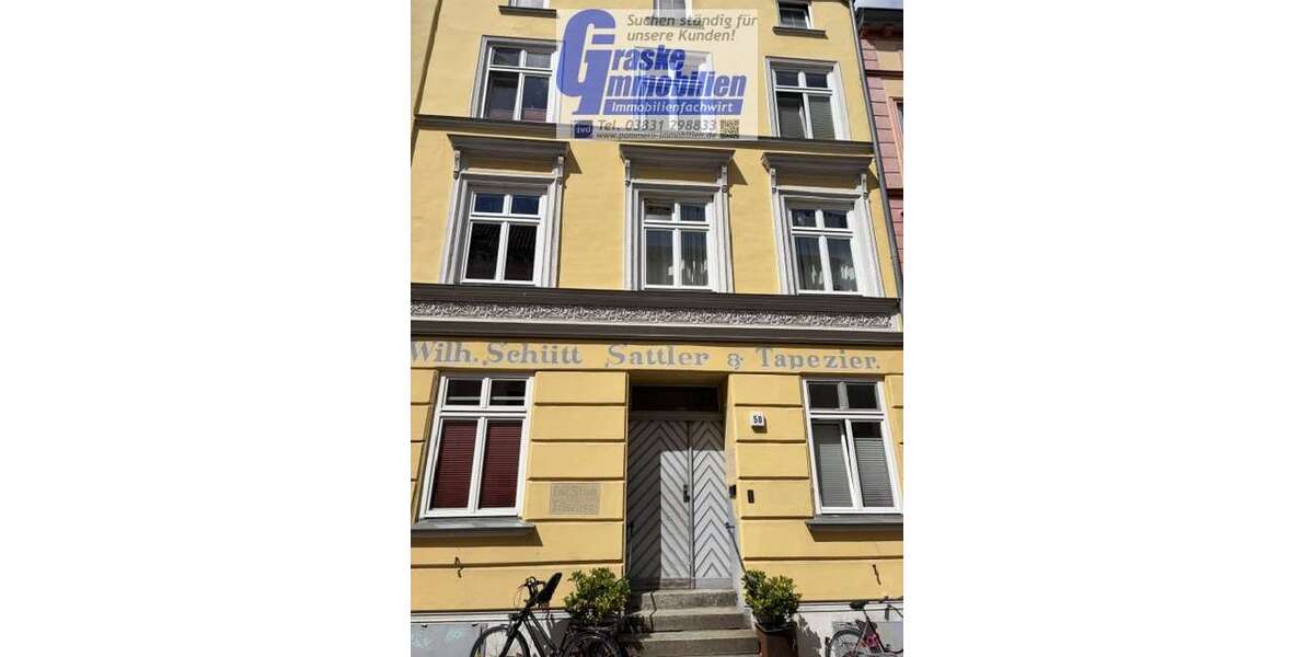 Etagenwohnung Stralsund - 3 Zimmer, 82 m&sup2;, 984&euro; | Angebot:27347564
