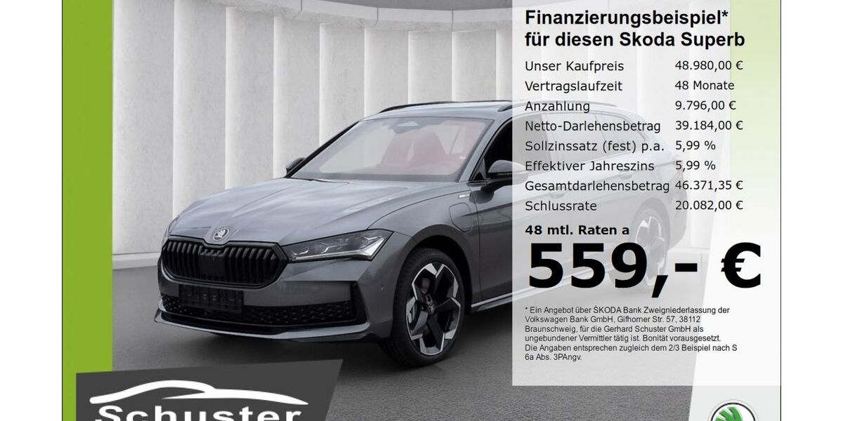 Skoda Superb 1.322 km 48.980 &euro; Ruhstorf 94099