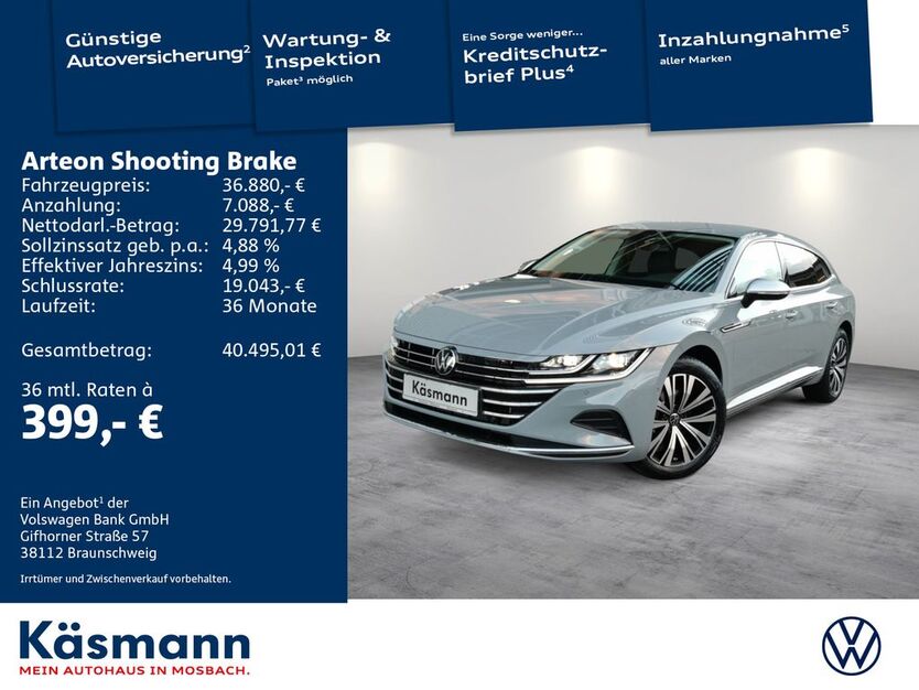 VW Arteon 9.700 km 36.880 € Mosbach 74821