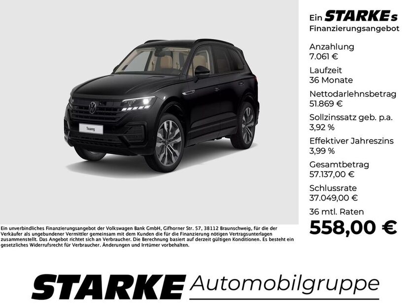 VW Touareg 62.152 km 58.930 € Osnabrück 49078