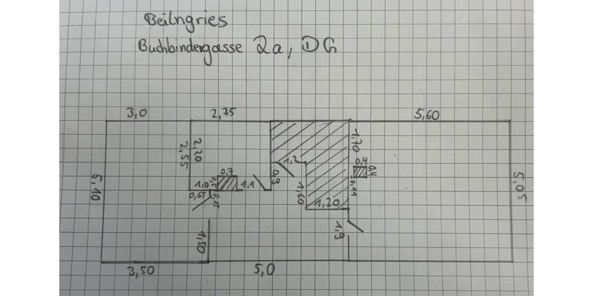 Etagenwohnung Beilngries - 2 Zimmer, 49 m&sup2;, 540&euro; | Angebot:25350091
