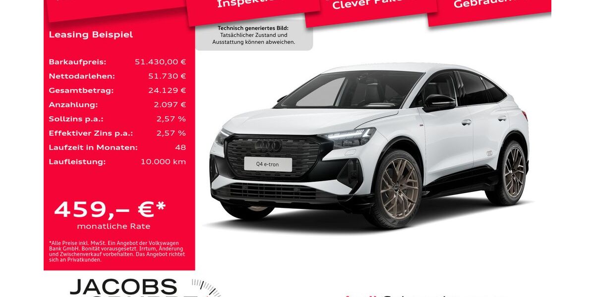 Audi Q4 e-tron 5.233 km 50.430 &euro; Bergheim 50126