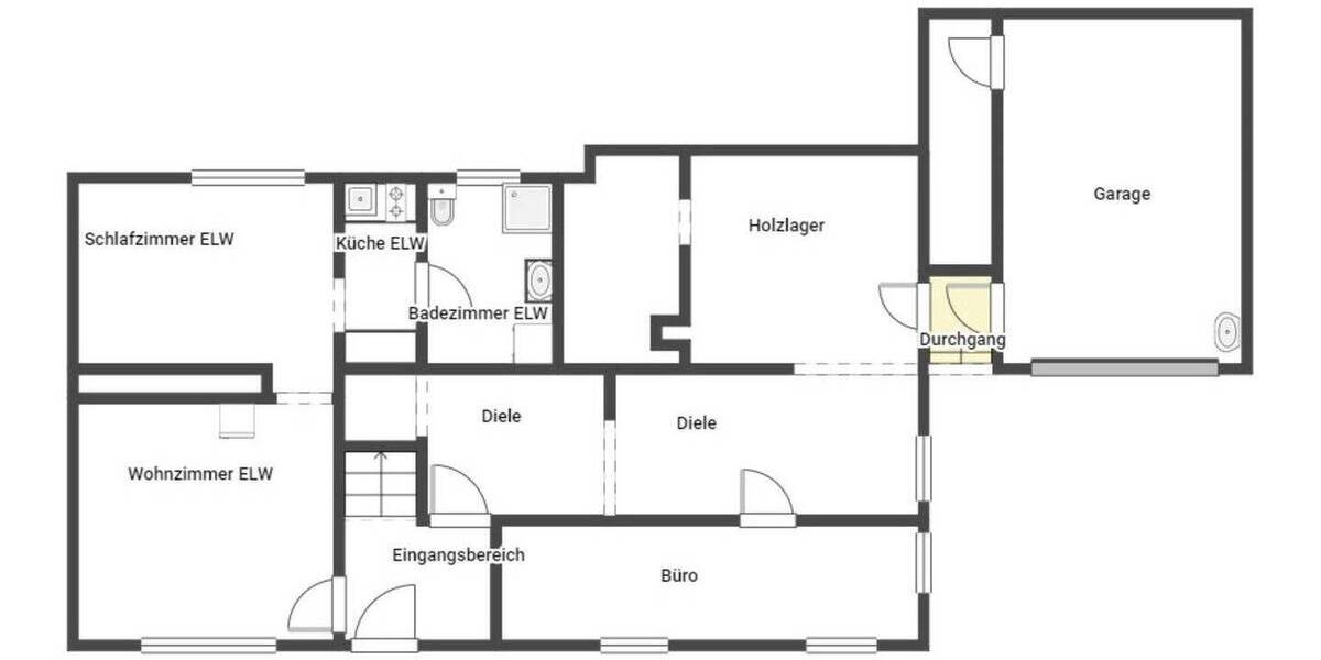Einfamilienhaus Weikersheim Laudenbach - 1 Zimmer, 190 m&sup2;, 110.000&euro; | Angebot:26703682