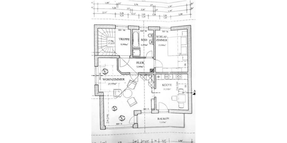 Zwei-Zimmer-Wohnung (Obergeschoss) oder ganzes Haus 2 zimmer