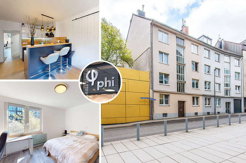 PHI AACHEN - Sanierte Zwei-Zimmer-Wohnetage in City-Lage von Aachen!