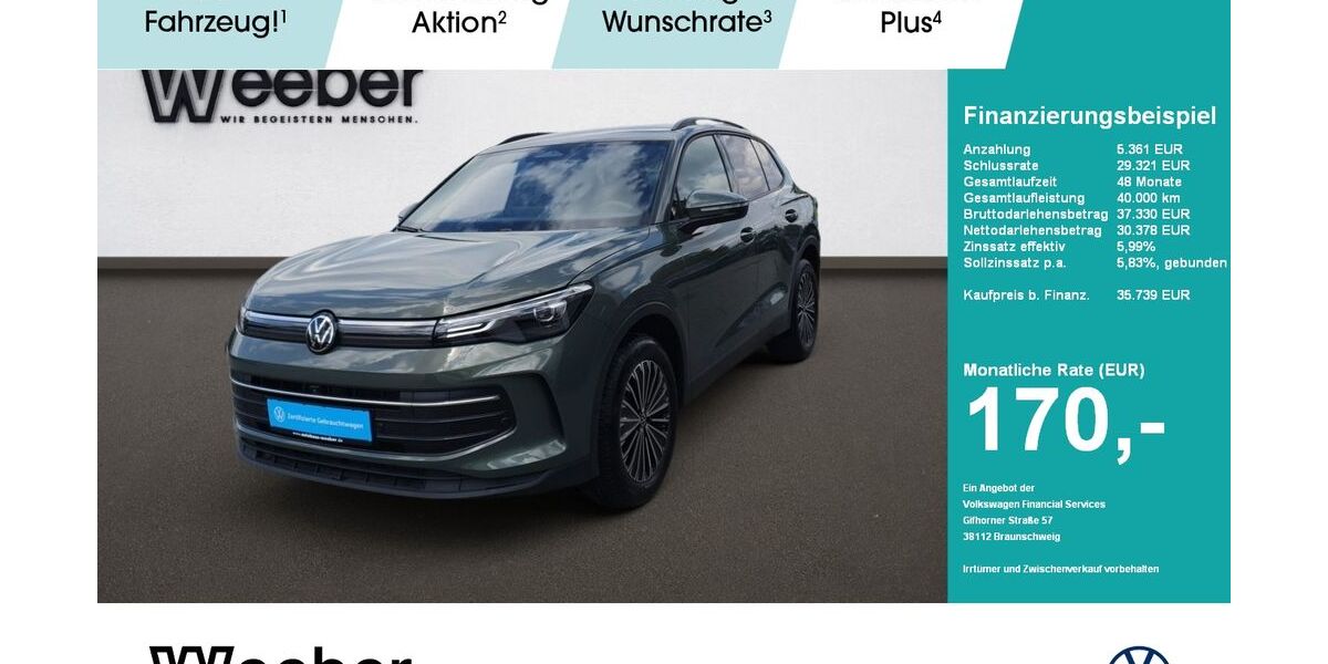 VW Tiguan 10.499 km 35.739 &euro; Calw 75365