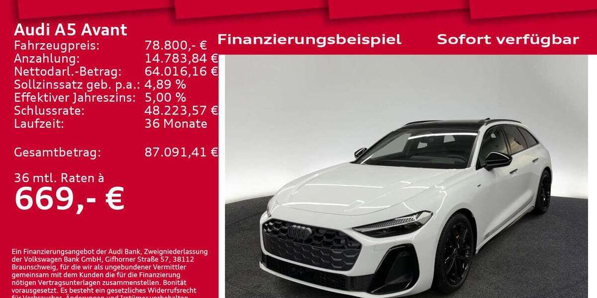 Audi A5 6.001 km 78.800 &euro; Berlin 10587