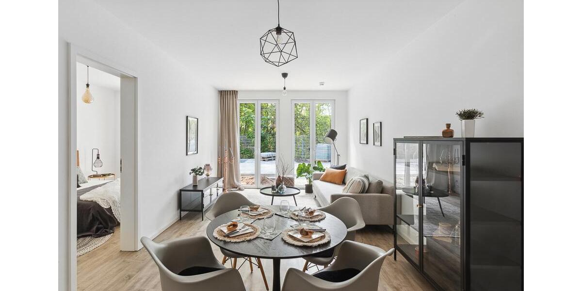 Ideal für Singles und Studenten: Moderne 1 Zimmer-Wohnung im Erdgeschoss 1 zimmer