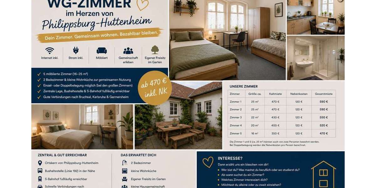 Zimmer Philippsburg - 350&euro; | Angebot:27335150