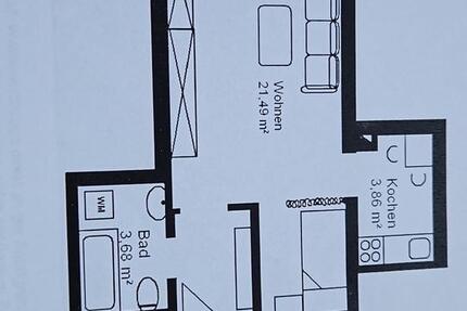 Wohnung Uttenreuth - 1.5 Zimmer, 33 m&sup2;, 570&euro; | Angebot:26221445