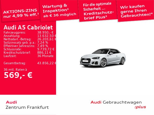 Audi A5 45.704 km 38.450 &euro; Frankfurt am Main 60314