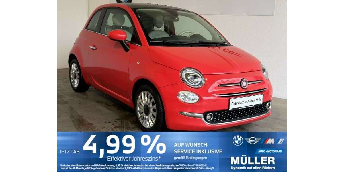Fiat 500 100.865 km 8.450 &euro; Erbach 64711