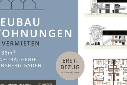 Wohnung Abensberg - 4 Zimmer, 86 m&sup2;, 1.100&euro; | Angebot:27588893