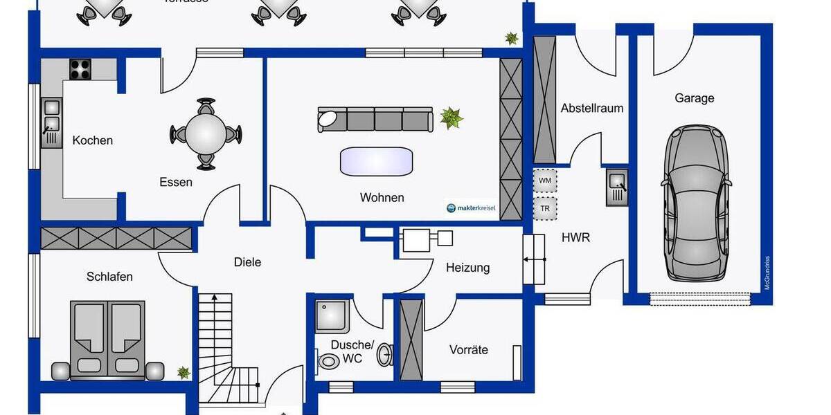 Einfamilienhaus Esens - 5 Zimmer, 161 m&sup2;, 379.000&euro; | Angebot:26804151