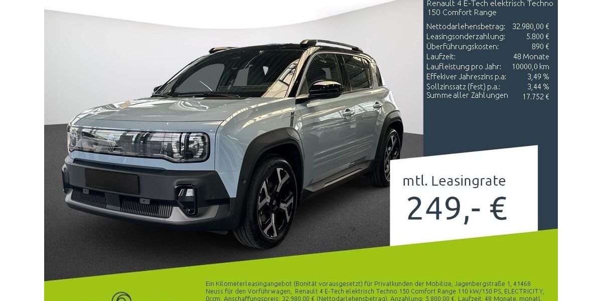 Renault R 4 3.000 km 32.980 &euro; Stuhr 28816