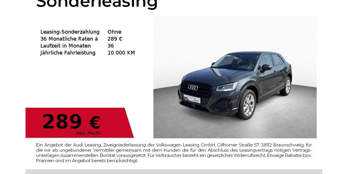 Audi Q2 16.250 km 33.980 &euro; Roth 91154