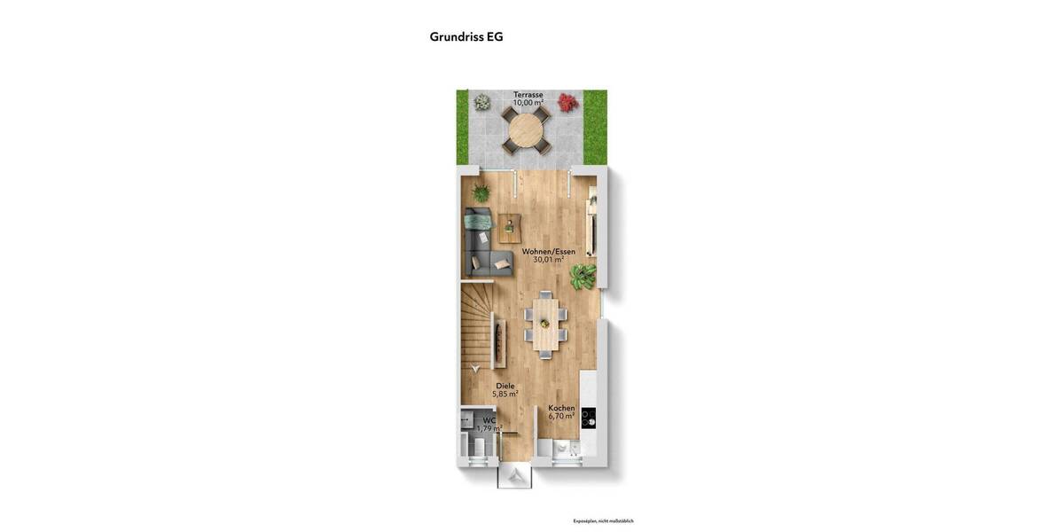 Reihenendhaus Breisach am Rhein Breisach - 4 Zimmer, 132 m&sup2;, 550.000&euro; | Angebot:25928569