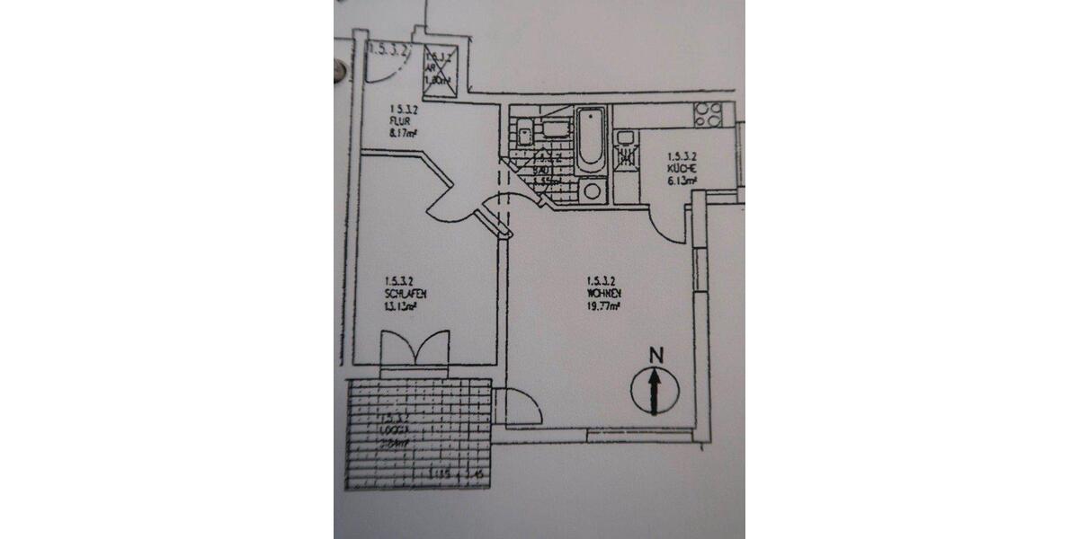 Etagenwohnung Bernau bei Berlin - 2 Zimmer, 57 m&sup2;, 660&euro; | Angebot:26186888