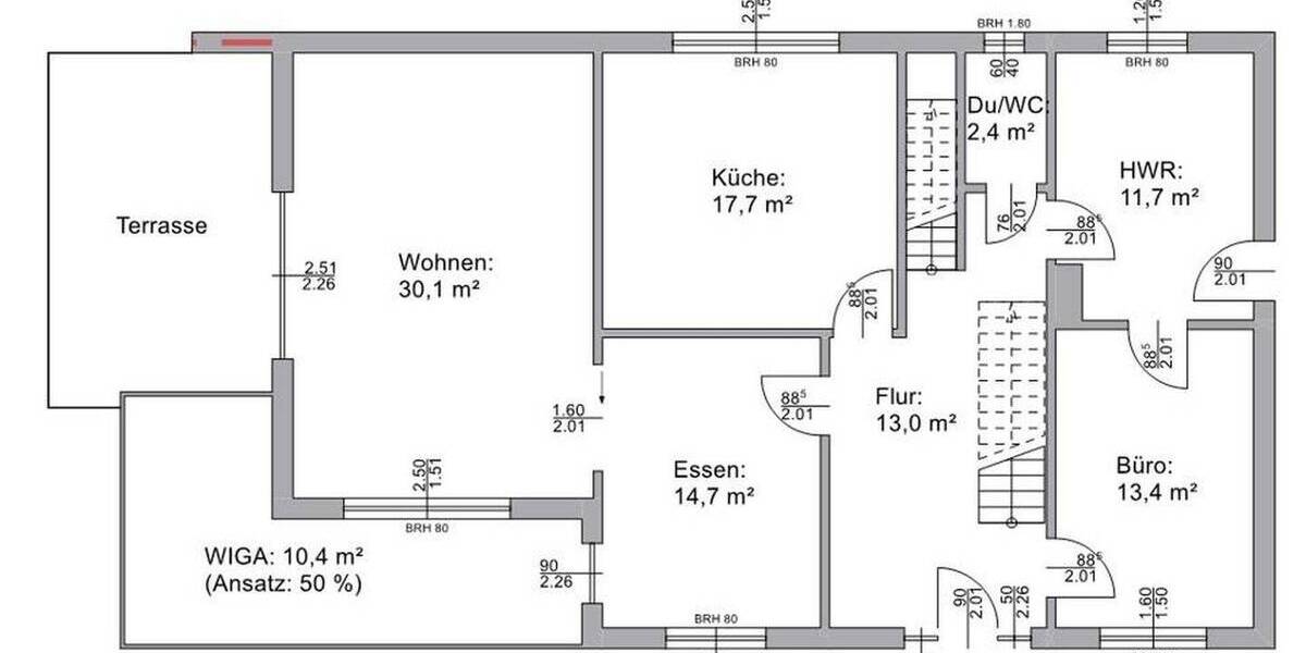 Einfamilienhaus Halbemond - 8 Zimmer, 194 m&sup2;, 269.000&euro; | Angebot:26258001