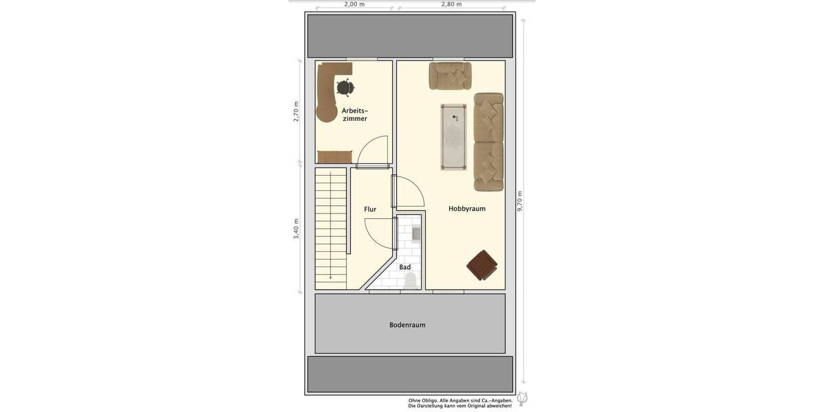 Reihenmittelhaus Wilhelmshaven Altengroden - 5 Zimmer, 96 m&sup2;, 173.000&euro; | Angebot:26825647