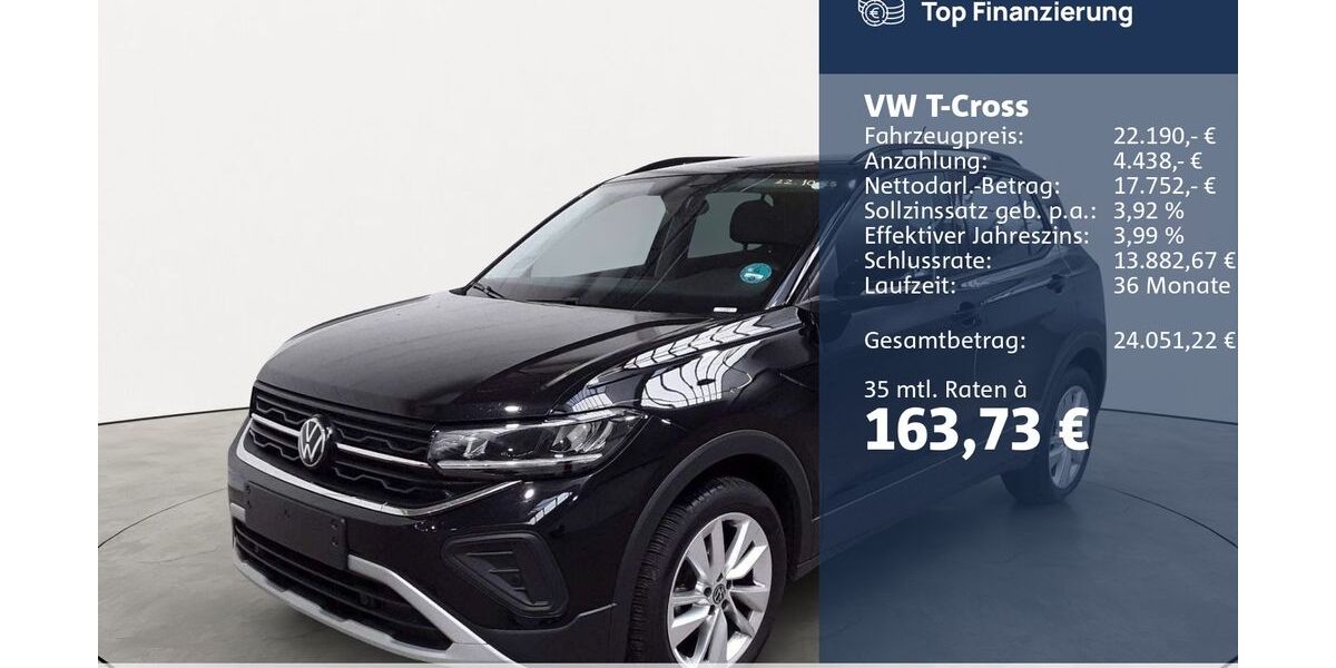 VW T-Cross 25.565 km 22.190 &euro; Jesteburg 21266