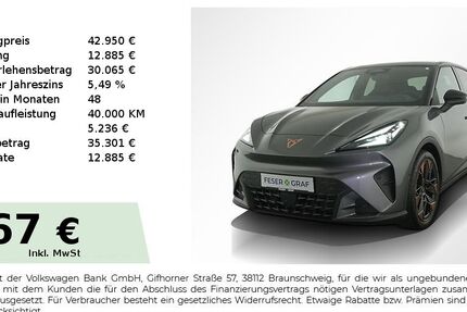 Cupra Raval 9.999 km 42.440 &euro; Nürnberg 90441