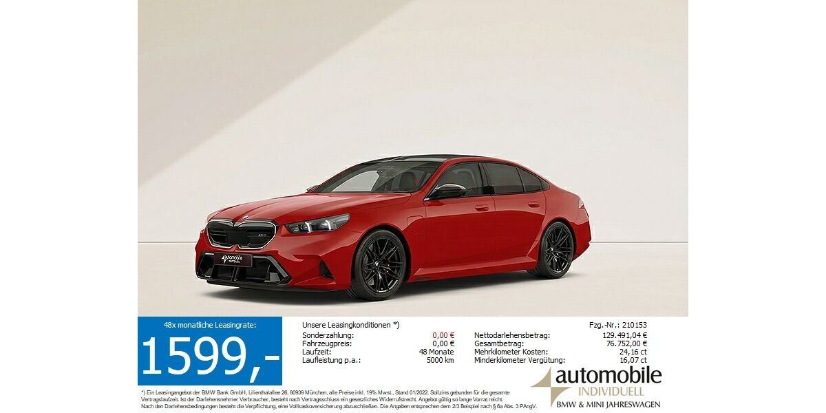 BMW M5 18.300 km 129.420 &euro; Paderborn 33100