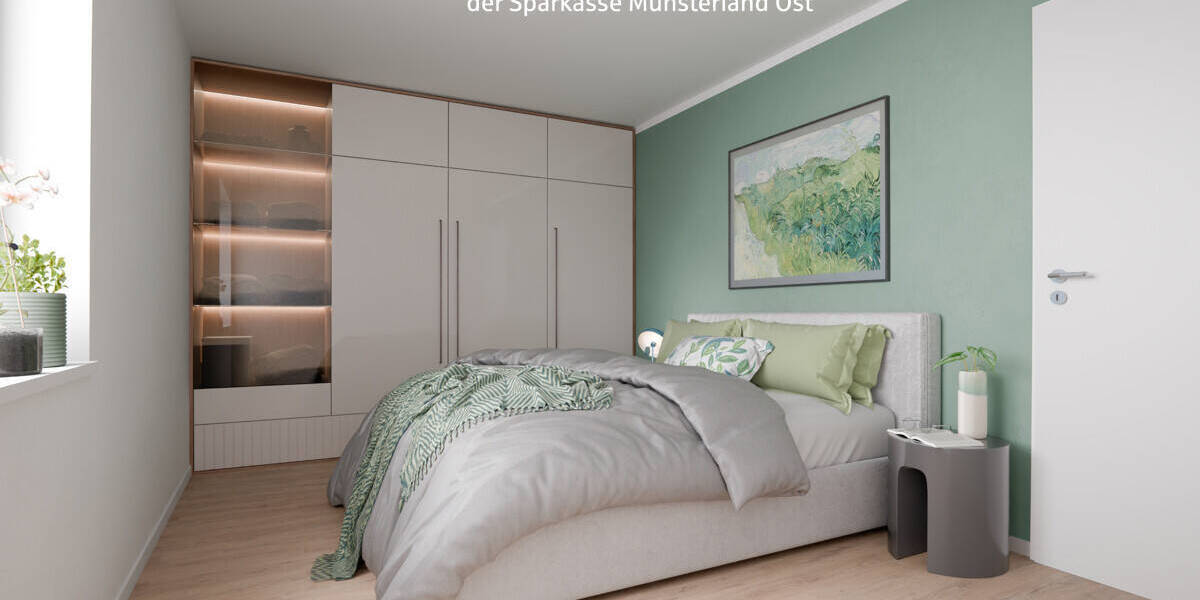 Etagenwohnung Münster Mauritz - 3 Zimmer, 79 m&sup2;, 615.000&euro; | Angebot:26704383