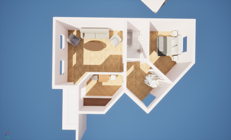 Erdgeschoßwohnung Leipzig Ost - 2 Zimmer, 72 m&sup2;, 109.000&euro; | Angebot:25611804