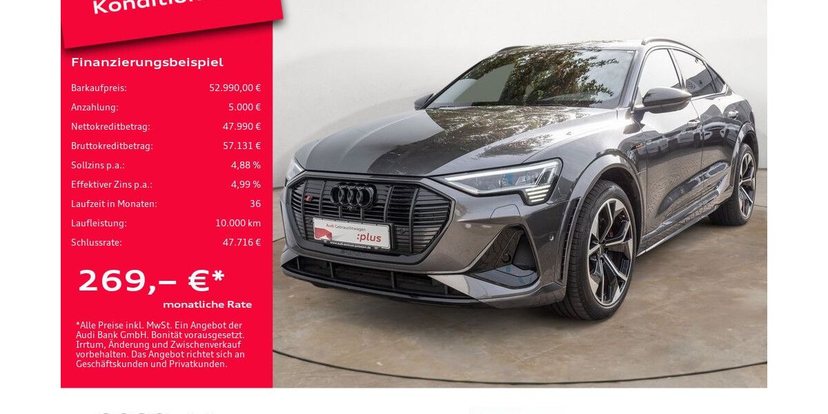 Audi e-tron 46.861 km 50.990 &euro; Potsdam 14482
