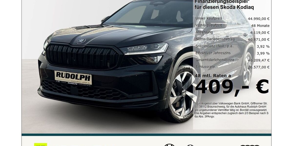 Skoda Kodiaq 16.303 km 44.990 &euro; Merseburg 06217