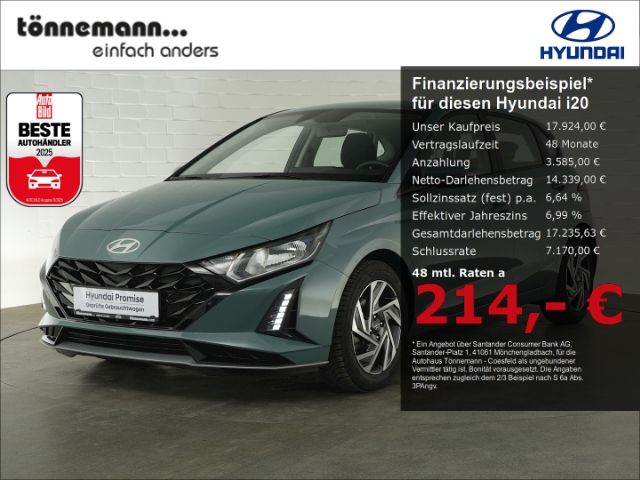 Hyundai i20 9.183 km 17.924 &euro; Coesfeld 48653