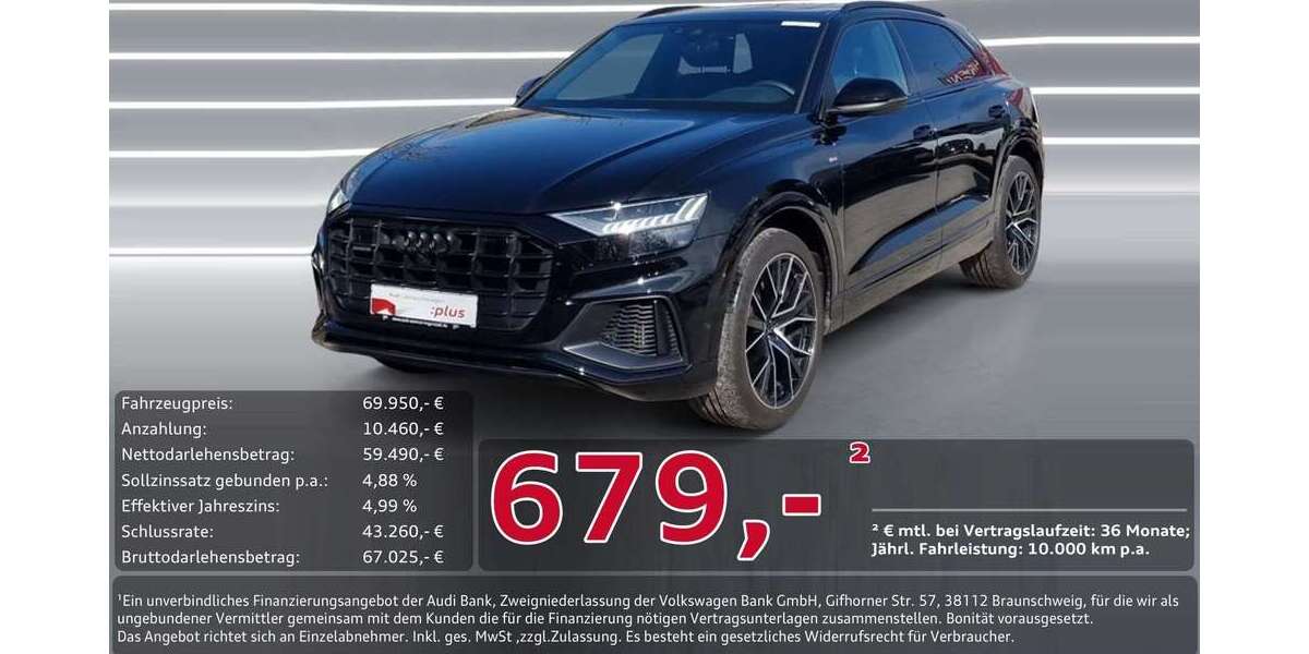Audi Q8 32.940 km 67.950 &euro; Ingolstadt 85057