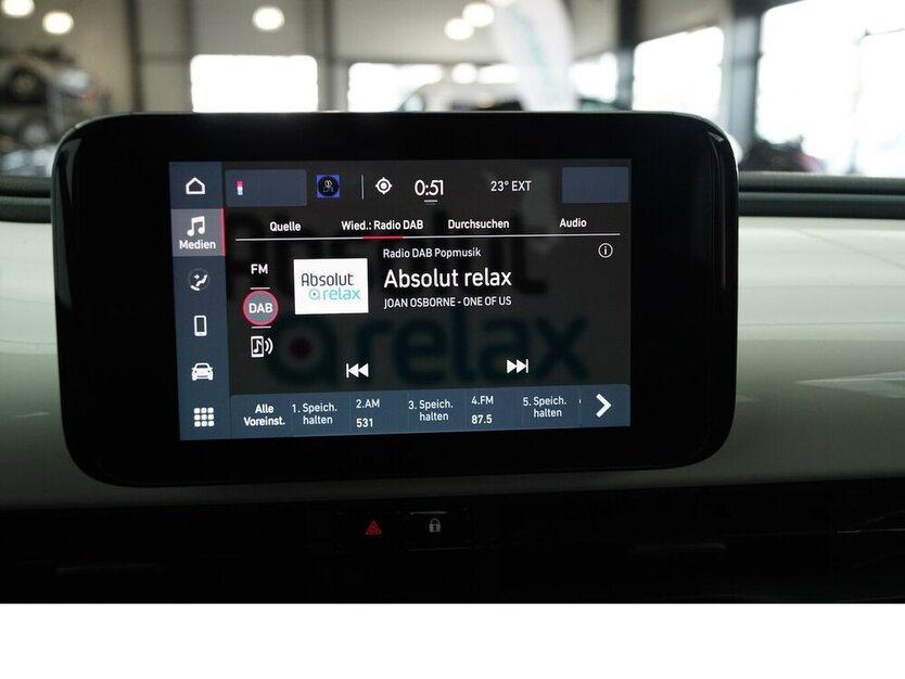 500e Action Carplay Android Automatik 1.Hand