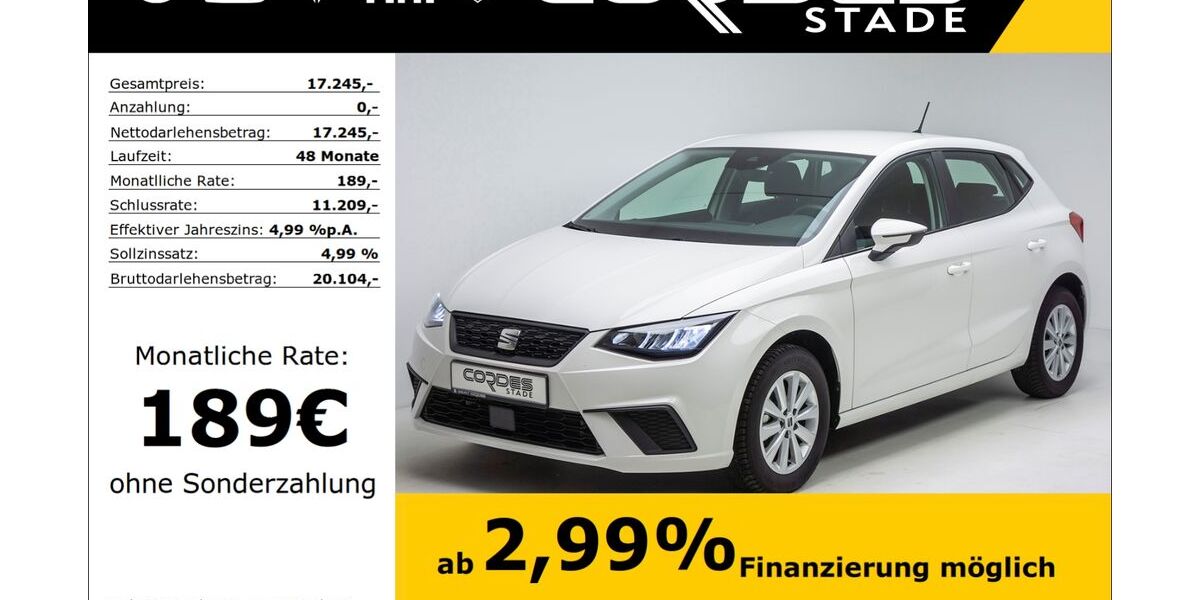 Seat Ibiza 29.770 km 17.245 &euro; Stade 21680