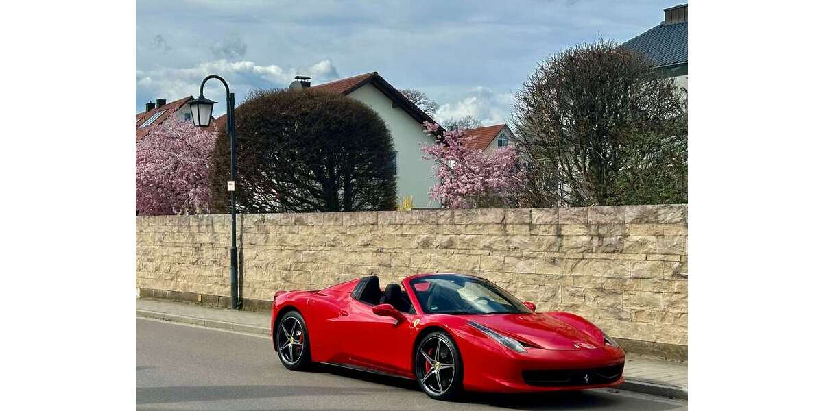 Ferrari 458 42.825 km 249.990 &euro; Rohrbach 85296