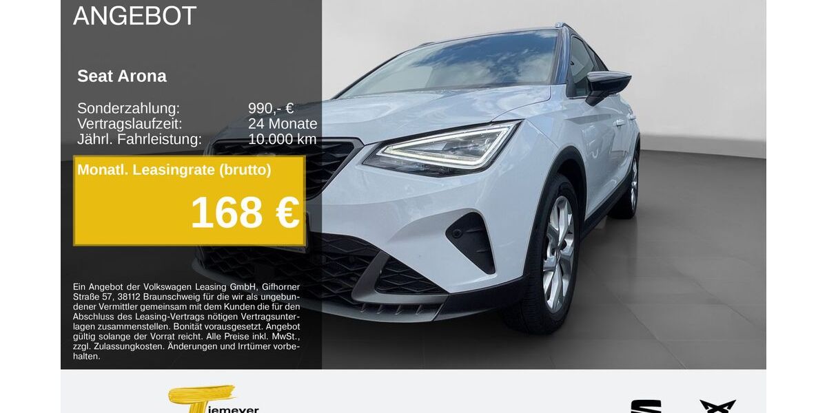 Seat Arona 22.965 km 24.380 &euro; Recklinghausen 45663