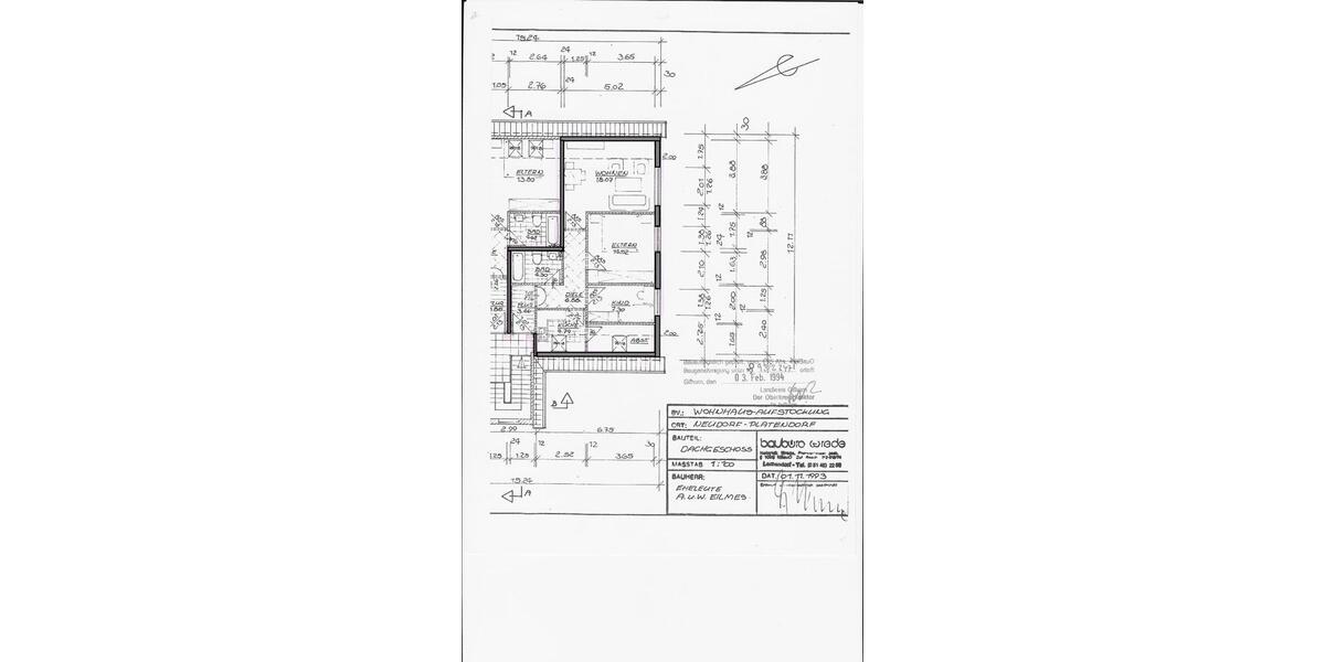 Etagenwohnung Sassenburg - 3 Zimmer, 64 m&sup2;, 480&euro; | Angebot:26067724