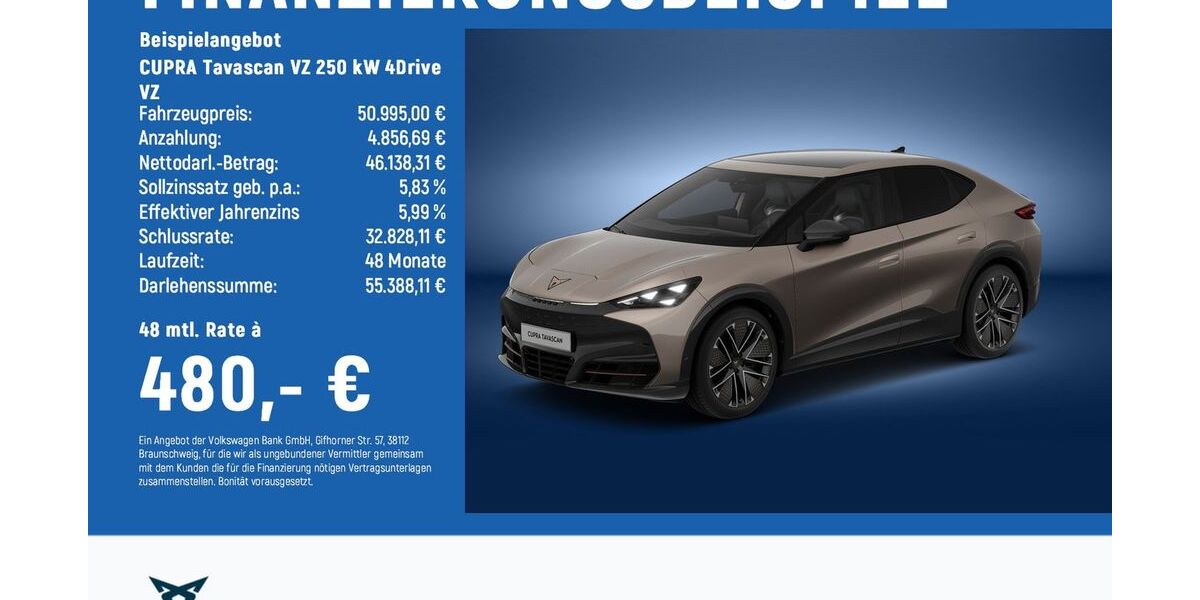 Cupra Tavascan 5.227 km 50.480 &euro; Göttingen 37081