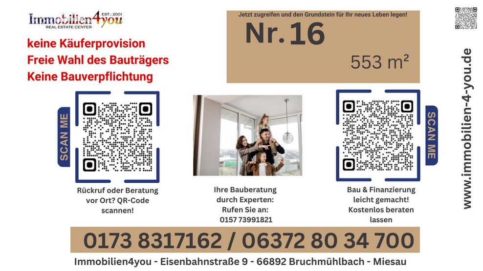 Grundstück zu verkaufen in Bexbach 124.425 € 553 m²