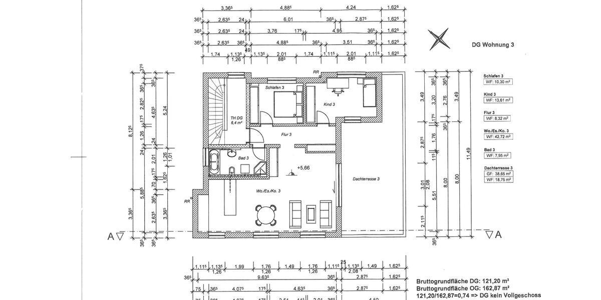 Einfamilienhaus Laupheim - 3.5 Zimmer, 101 m&sup2;, 420.000&euro; | Angebot:27128715