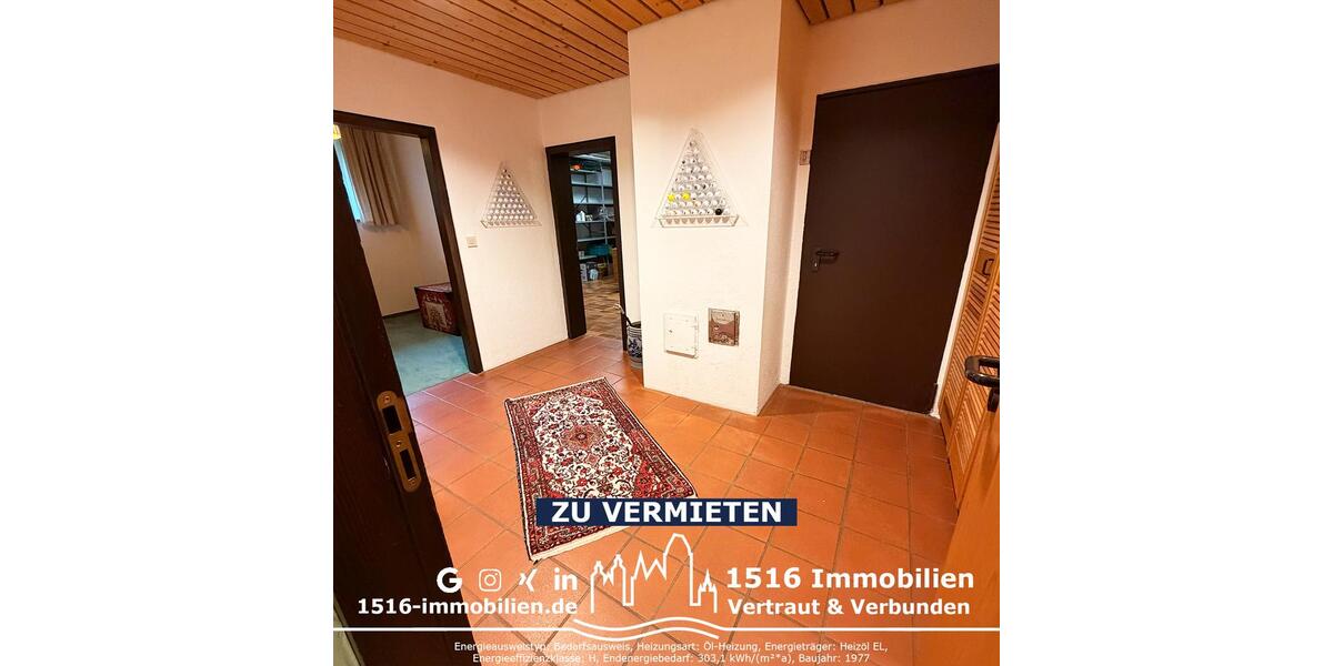 Einfamilienhaus Eichstätt - 6 Zimmer, 180 m&sup2;, 1.950&euro; | Angebot:25104393
