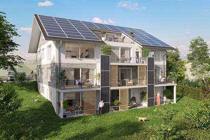 ERSTBEZUG I Natürlich aus Holz: Helle, wohngesunde 1,5-Zimmerwohnung in Singen-Volkertshausen 1 zimmer