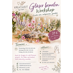Gläser bemalen Workshop
