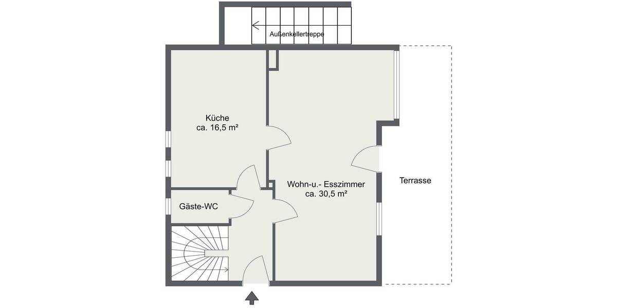 Einfamilienhaus Hude Hudermoor - 4 Zimmer, 100 m&sup2;, 1.050&euro; | Angebot:26868099