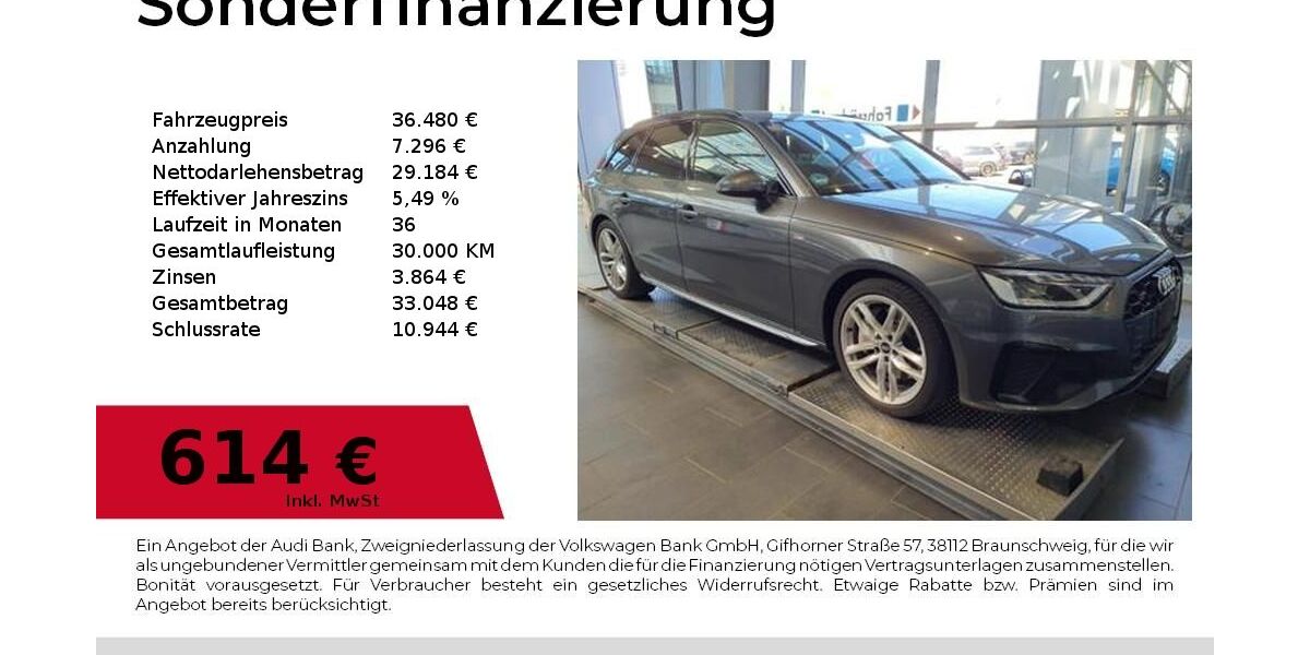 Audi A4 44.650 km 36.480 &euro; Nürnberg 90441