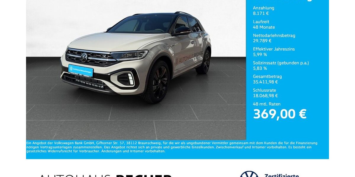 VW T-Roc 20.000 km 35.990 &euro; Wesel 46485